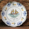 Boat Plate - La Pomone - Faïencerie d’Art de Malicorne Pottery
