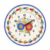 Quimper Wall Clock - Fleuri Royal