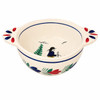 Quimper Breton Lug Bowl Campagne