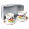 Espresso Cups Gift Box Set - Happy Fish