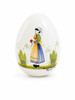 Quimper Decorative Egg - Woman - Henriot