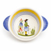 Quimper Breton Lug Bowl Henriot
