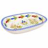 Quimper Open Butter Dish/ Soap Dish - Fleuri Royal