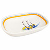 Quimper  Open Butter Dish/ Soap Dish - Escale 