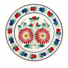 Round Plate - Fleuri - Quimper