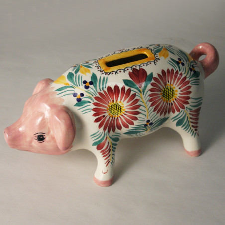 Piggy Bank Fleuri
