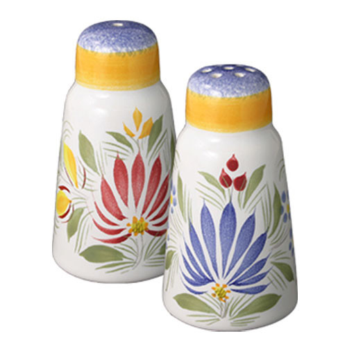 Quimper Salt & Pepper Shakers Henriot