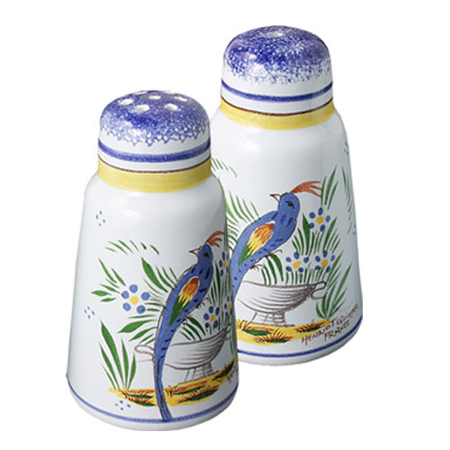 Quimper Salt & Pepper Shakers Henriot