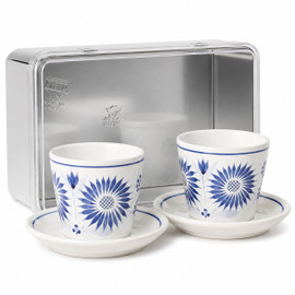 Quimper Espresso Box Set - Camaieu Blue 