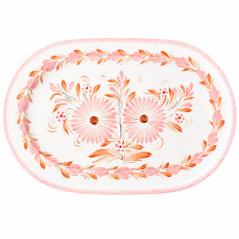 Quimper Brochette Platter - Camiaeu Pink 