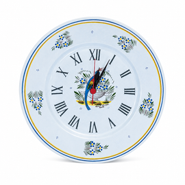 Quimper Wall Clock - Jardin d'ete
