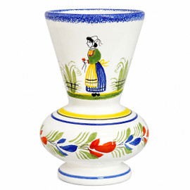 Quimper Bud Vase Henriot