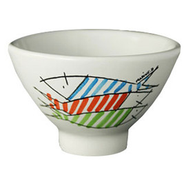 Quimper Cider Bowl - Happy Fish