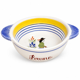 Quimper Personalized Lug Bowl - Henriot Man