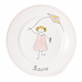 Quimper Personalized Plate - Lea
