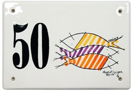Door Plaque - Decor Happy Fish