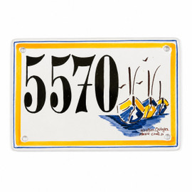 Quimper Door Plaque - Decor Escale