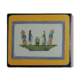 Quimper Placemats & Coasters by Lady Clare