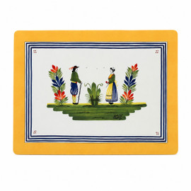 Quimper Henriot Placemats - Lady Clare