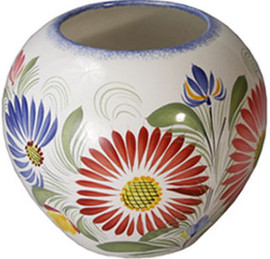 Quimper Bowl Vase - Fleuri Royal