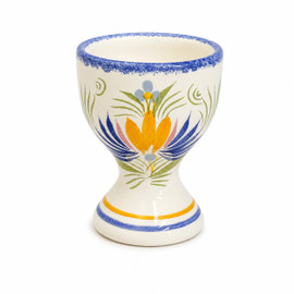 Quimper Egg Cup - Fleuri Royal