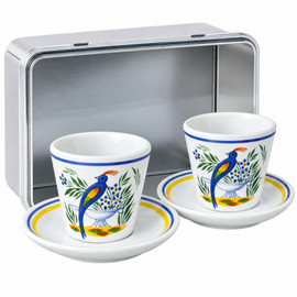 Quimper Espresso Box Set - Jardin d'ete