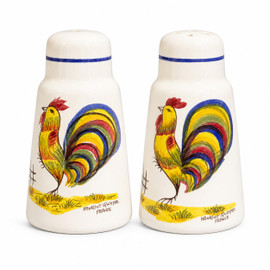 Quimper Salt & Pepper - French Rooster