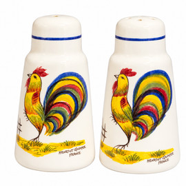 Quimper Salt & Pepper - French Rooster