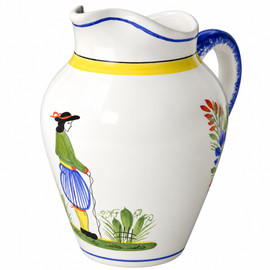 Quimper Pitcher - Henriot Man