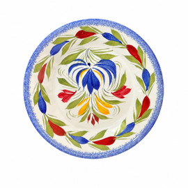 Quimper Miniature Plate - Fleuri Royal