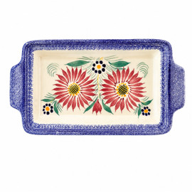 Quimper Butter Dish - Fleuri