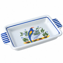 Quimper Butter Dish - Jardin d'ete 