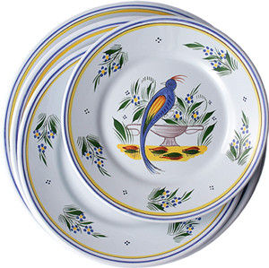 Round Plate - Jardin d'ete