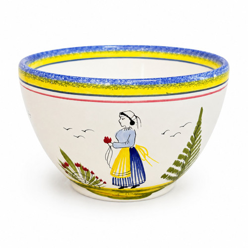 Quimper Parisian Bowl - Tradition Woman
