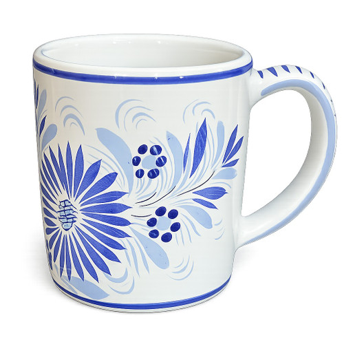 Quimper Coffee Mug - Camaieu Blue