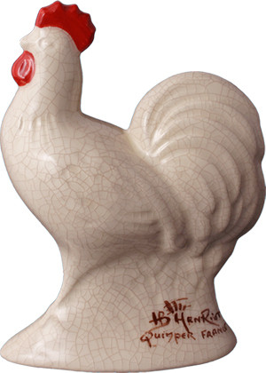 Rooster Small - Crackled