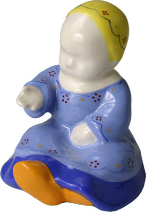 Baby Sitting Blue - Berthe Savigny