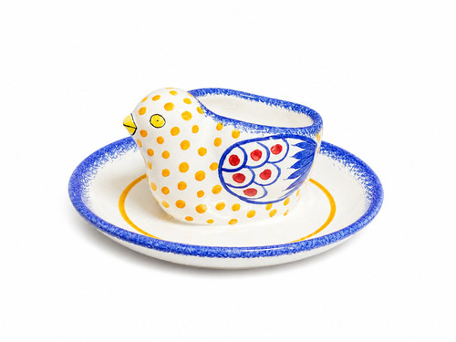 Quimper Chick Egg Cup - Fleuri Royal