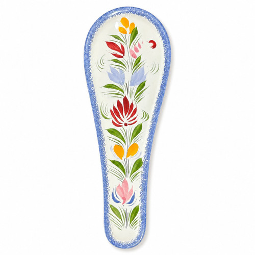 Quimper Spoon Rest - Fleuri Royal