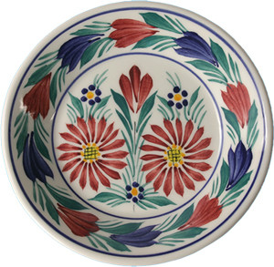 Miniature Plate - Fleuri