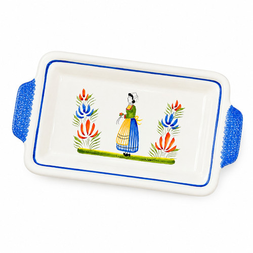 Quimper Butter Dish - Henriot 
