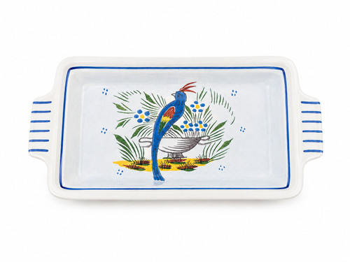 Quimper Butter Dish - Jardin d'ete 