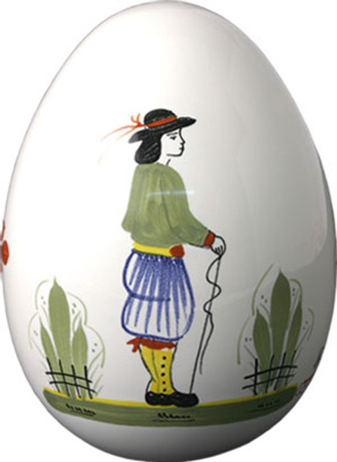 Decorative Egg - Man - Henriot