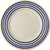 Round Plate - Breton Stripes Blue