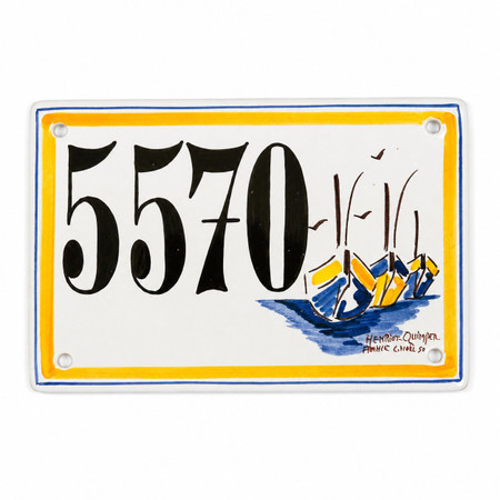 Quimper Door Plaque - Decor Escale