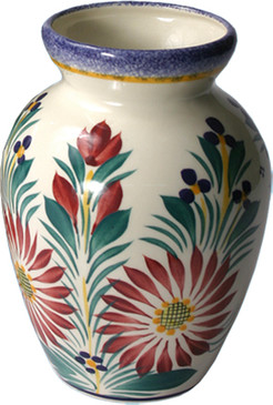 Vase De Quimper Signé R. Quillivic - Faïence Bretonne - Vintage - Occasion