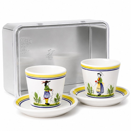 Quimper Espresso Box Set - Henriot