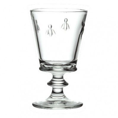 Bee Engraved Style Wine/Water Glasses - Set of 2