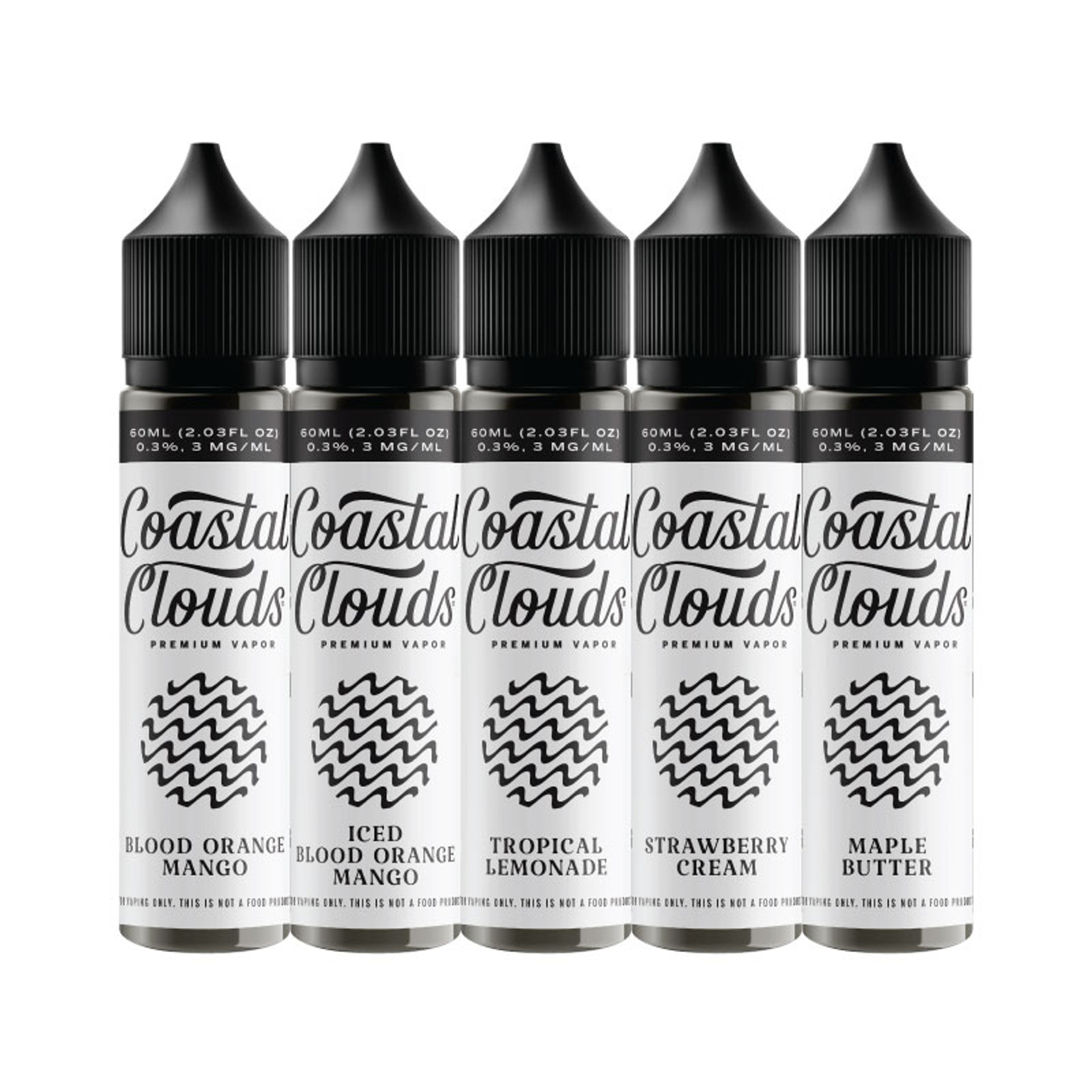 Coastal Clouds E Liquid  60ml Decent Distribution