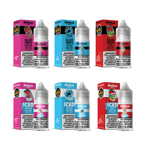 Vapetasia Killer Fruits/Sweets Salts - 30ml (Synthetic Nic)